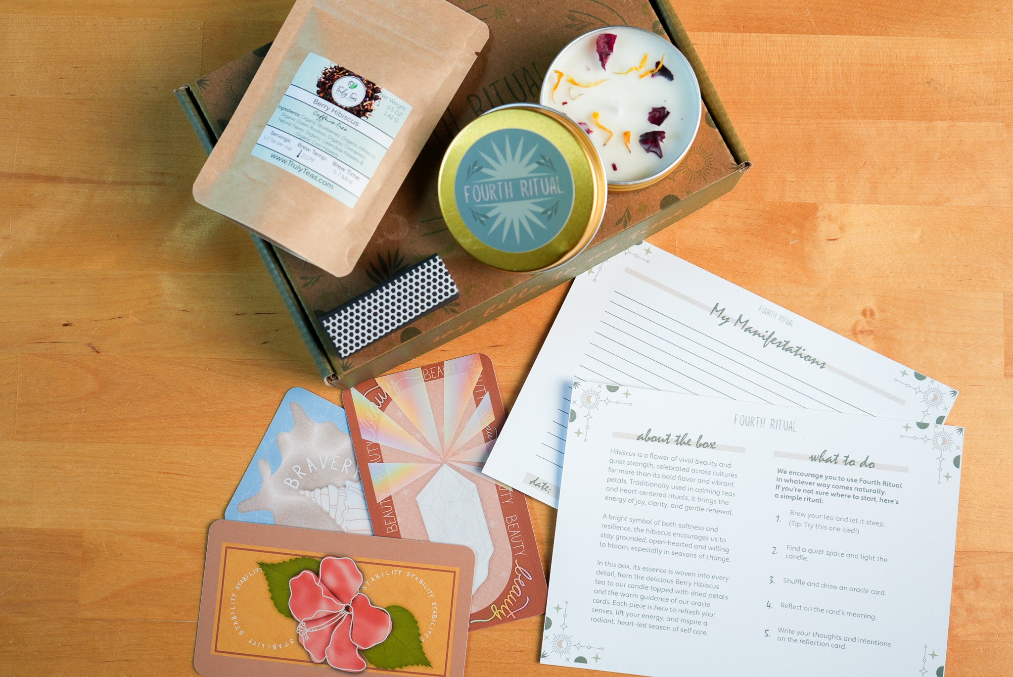 "Sunpetal" - A Summer Themed Self-Care Kit