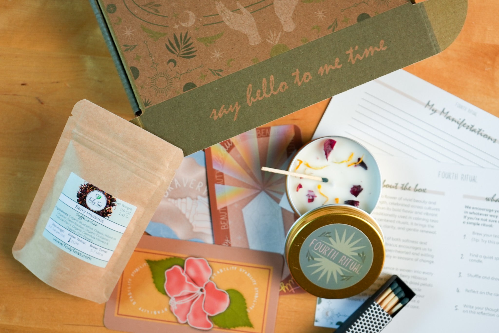 "Sunpetal" - A Summer Themed Self-Care Kit