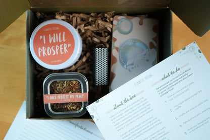 &quot;Spiceglow&quot; - A Winter Themed Self-Care Kit